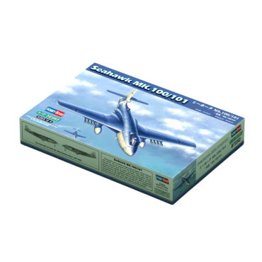 KIT PARA MONTAR HOBBY BOSS AVIÃO SEAHAWK MK.100/101 1/72 HBS WY-87252